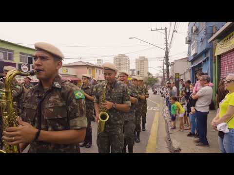 Banda do 4 BIL - Marcha de Guerra Brasil - Vila Santa Catarina