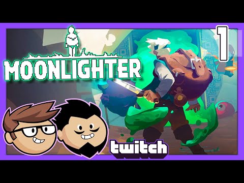 Moonlighter Let's Play: Capitalism Ho - PART 1 - TenMoreMinutes Twitch VOD