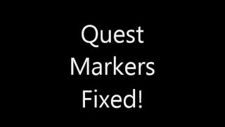 Creation Kit: Fixing the Quest Markers Bug