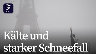 Winterwetter sorgt weiter für Verkehrschaos in Europa