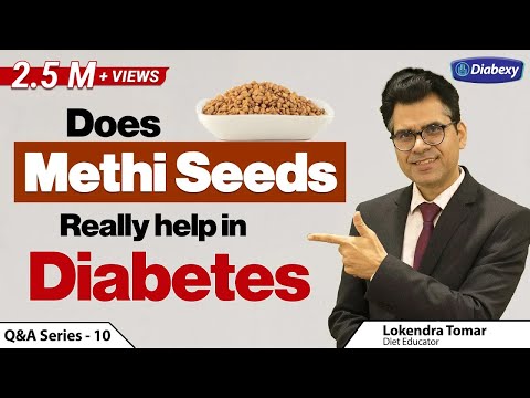 Does Methi Seeds (Fenugreek) really help in Diabetes | Does fenugreek reduce sugar? | Diabexy Q&A 10