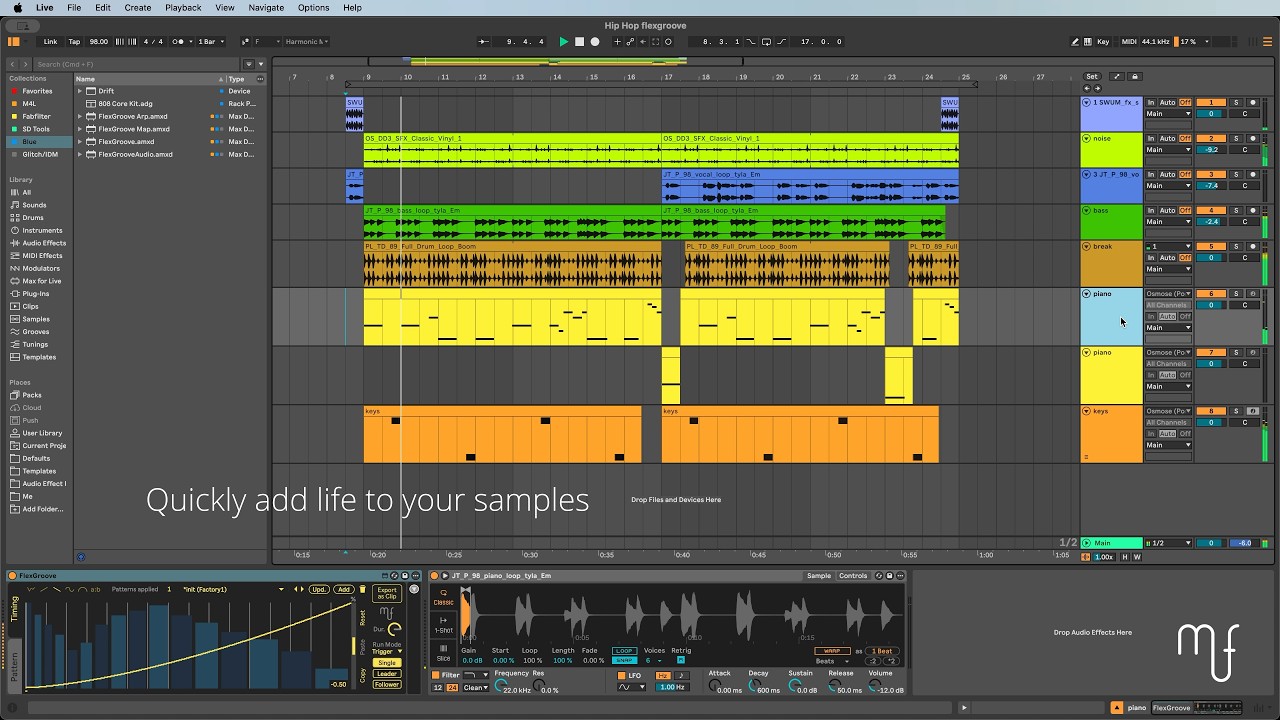 FlexGroove Audio Demos