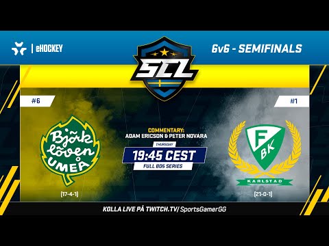 [6v6/SE] SCL 2023 - Semifinal:  Björklöven Esport vs. Färjestad BK (Games 1-5)