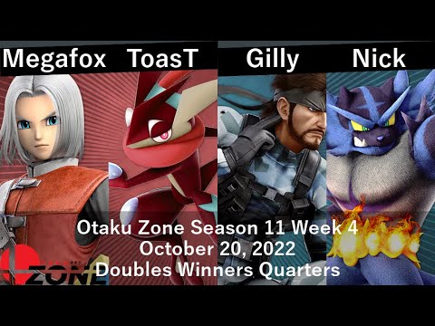OZone11W4 - DWQ - Megafox & ToasT vs Gilly & Nick