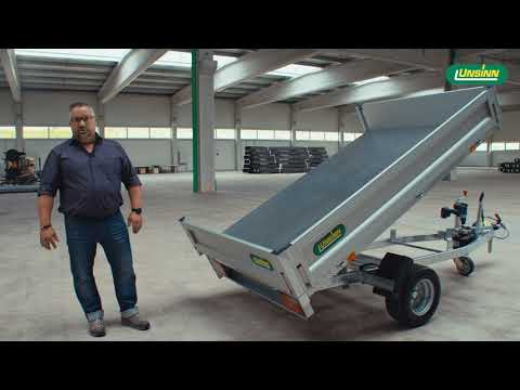 UNSINN Heckkipper Anhänger mit Pumpless