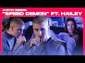 JUSTIN BIEBER PERFORMS "SPEED DEMON" (Ft. Hailey)