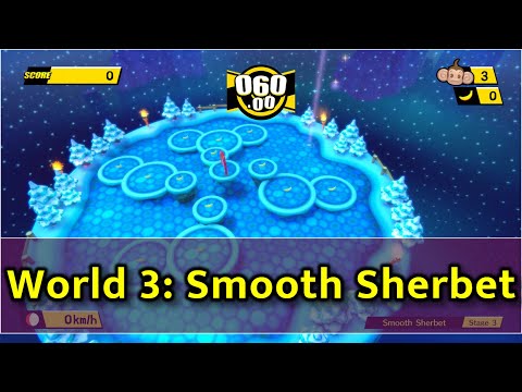 World 3: Smooth Sherbet - Super Monkey Ball Banana Blitz HD