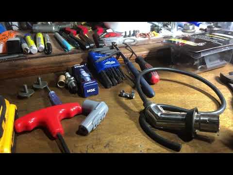 Tbr7 hawk 250 spark plug boot upgrade