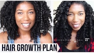 My Natural Hair Growth Plan + Theory | Chit Chat - Naptural85