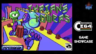 Tyrian's Tower (Commodore 64) - New Crystals Castle clone