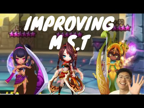 Improving a MARTINA SHAINA TRIANA Team For Daggering | Siege Defense Improvement - SUMMONERS WAR