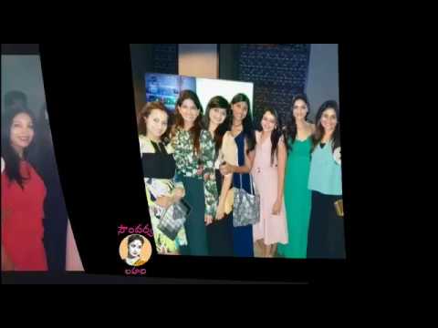 Allu Arjun with his wife Sneha Reddy's friend Neeshma Birthday celebrations