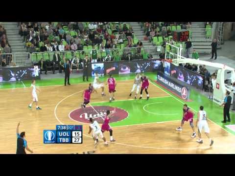 Union Olimpija - Telekom Baskets Bonn 77:82 (3. krog, EuroCup 2015/2016)