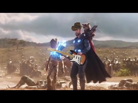 Thor's Entrance in Wakanda but it's set to "Freebird" by Lynyrd Skynyrd