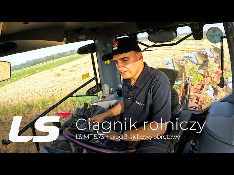 LS Tractor MT 5.73 + pług 3 skibowy obrotowy :: LS-Traktor.pl