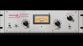 Video thumbnail for Cakewalk CA2A  - Teletronix  LA2A recreation - demonstration by Deer Creek Audio