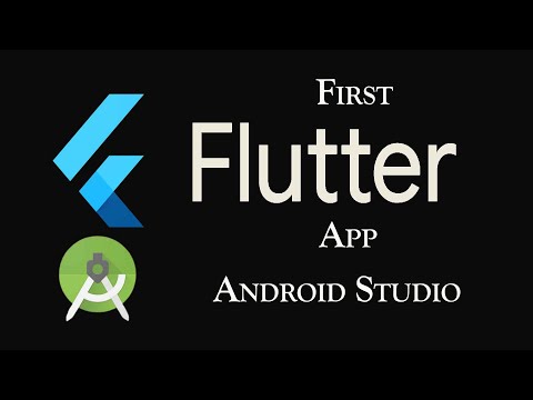 Create First Flutter App In Android Studio | Hello World App | Flutter Tutorial