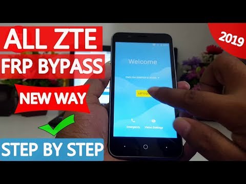 🔥 ZTE FRP BYPASS 2019 | Without Pc | Google Account Remove | #AndroidUnlock