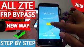 🔥 ZTE FRP BYPASS 2019 | Without Pc | Google Account Remove | #AndroidUnlock