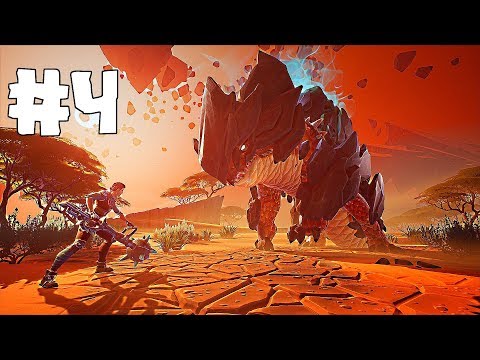 Dauntless Walkthrough Part 4- Slaying A Rockfall Skarn, Firebrand Charrogg & Ragetail Gnasher (XBOX)