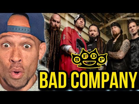 FIRST time REACTION to Five Finger Death Punch- Bad Company!