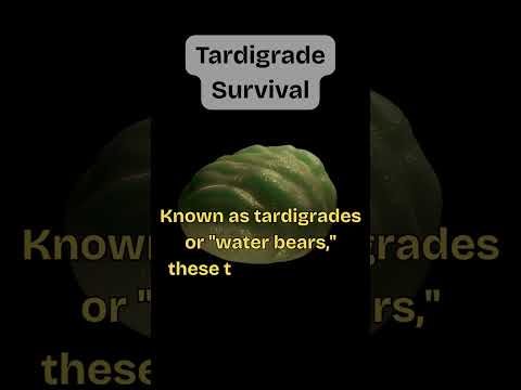 Toughest Animal on Earth Can Survive SPACE?! 🐻‍❄️🚀 (Meet the Tardigrade!)