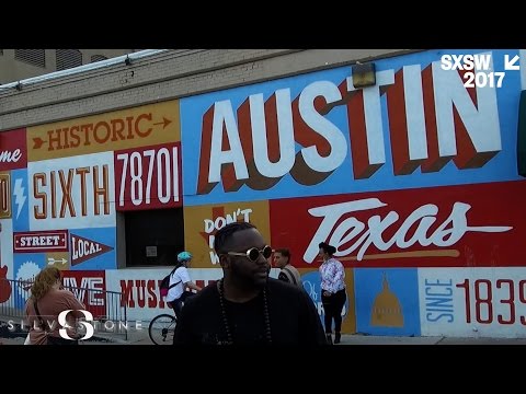 SILVASTONE at SXSW Music Festival 2017, Austin, Texas USA.   @silvastonebeats