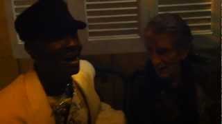 Harry Dean Stanton, David Williams, and Mark Blackwell sing "O Come All Ye Faithful"