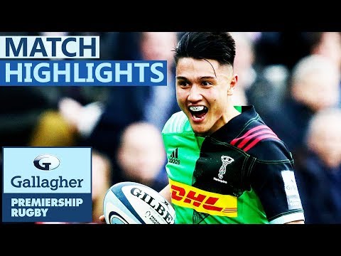 Saracens 27-20 Harlequins | Saracens Come From Behind to Win! | Gallagher Premiership - Highlights