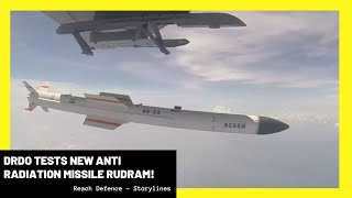 DRDO - RUDRAM Missile Test (Anti Radiation Missile
