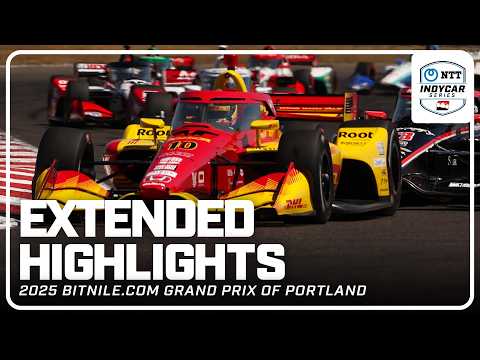Extended Race Highlights | 2025 BITNILE.COM Grand Prix of Portland | INDYCAR SERIES