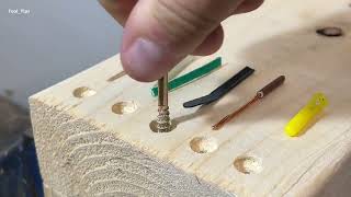Big Screw Holes ? No problem Tool_Tips Help You video