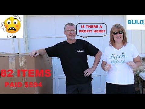 WOW! $3294 Retail Liquidation Returns YOU WON'T BELIEVE THIS BULQ EXTREME PALLET UNBOXING & FLIPPING