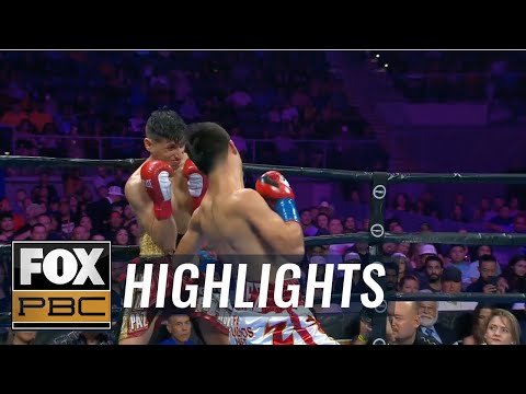 Omar Juarez defeats Gino De La Paz by TKO after vicious right hook | HIGHLIGHTS | PBC ON FOX