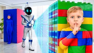 Funny Robot Nanny Stories for Kids!