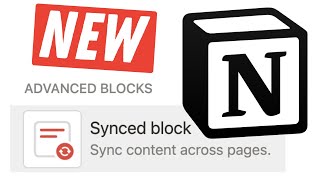 - How Sync Block Works in Notion（00:00:40 - 00:02:30） - NEW NOTION BLOCK!