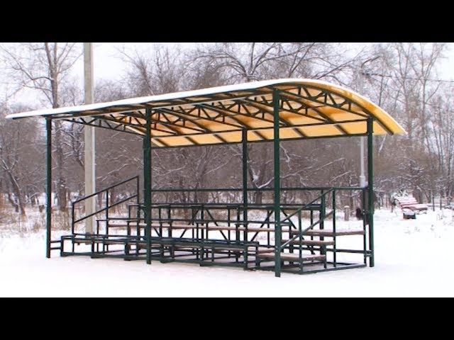 Летняя эстрада на аллее Любви