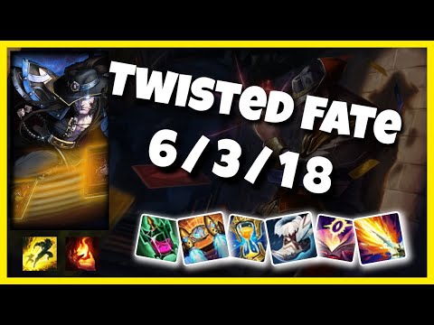 Twisted Fate vs Yone EU Challenger MID (6/3/18) - v11.2