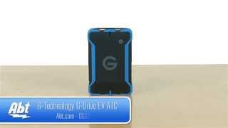 Video thumbnail for G-Technology G-DRIVE ev ATC With Thunderbolt 1TB Portable Hard Drive 0G03586 - Overview by Abt Electronics
