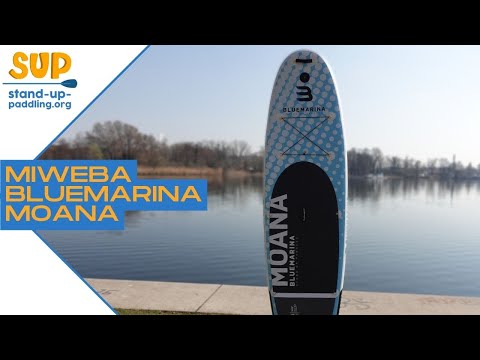 Miweba Bluemarina Moana // hochwertiges Allround Board // SUP Board Test