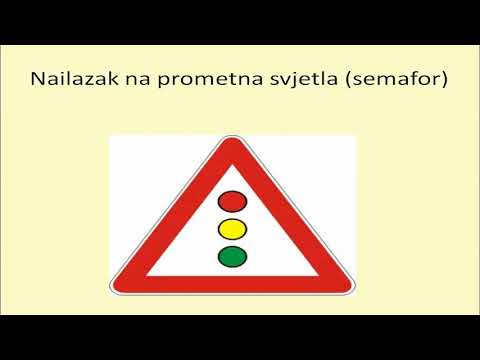 Priroda i društvo, III. razred, Prometni znakovi