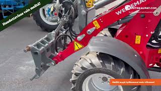 آلة التحميل متعددة الوظائف Weidemann 1160, compact loader, 2022, Sein&auml;joki | صورة 4 - Machineryline