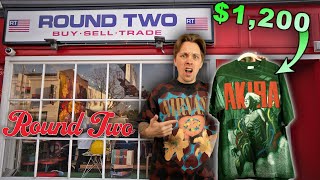 Shopping For Vintage At Round Two! I GOT MY GRAIL! Trip To The Thrift #65