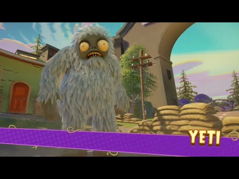 Plants vs Zombies Garden Warfare 2 - Garden Ops: Super Yeti Wave