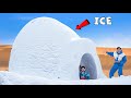 Making Real Ice House- IGLOO ! असली का बर्फ का घर🥶 | 100% Real