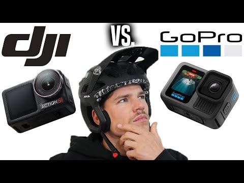 Welche Action Cam für MTB? DJI Action 5 Pro vs. GoPro Hero 13