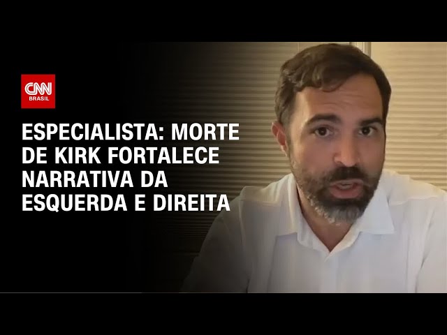 Morte de Kirk fortalece narrativa da esquerda e direita, afirma Thiago de Aragão | WW
