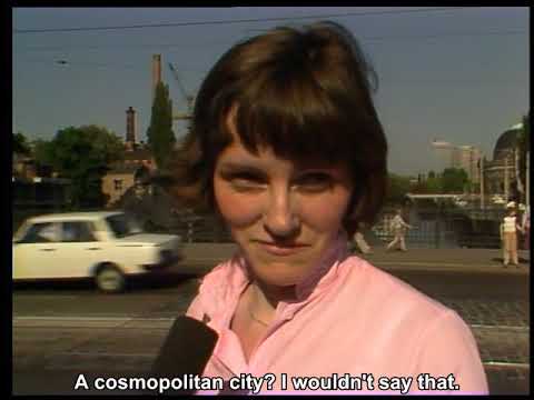 Documentary East Berlin changes its face 1987 - new architecture (English subtitles)