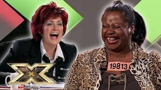 This HILARIOUS acts gets the GIGGLES! | The X Factor Auditions