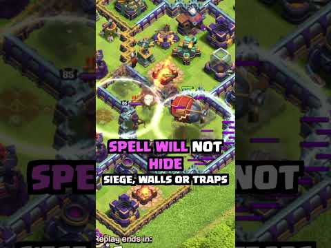 Clash of Clans Beginner Tip: How to Use Invisibility Spell